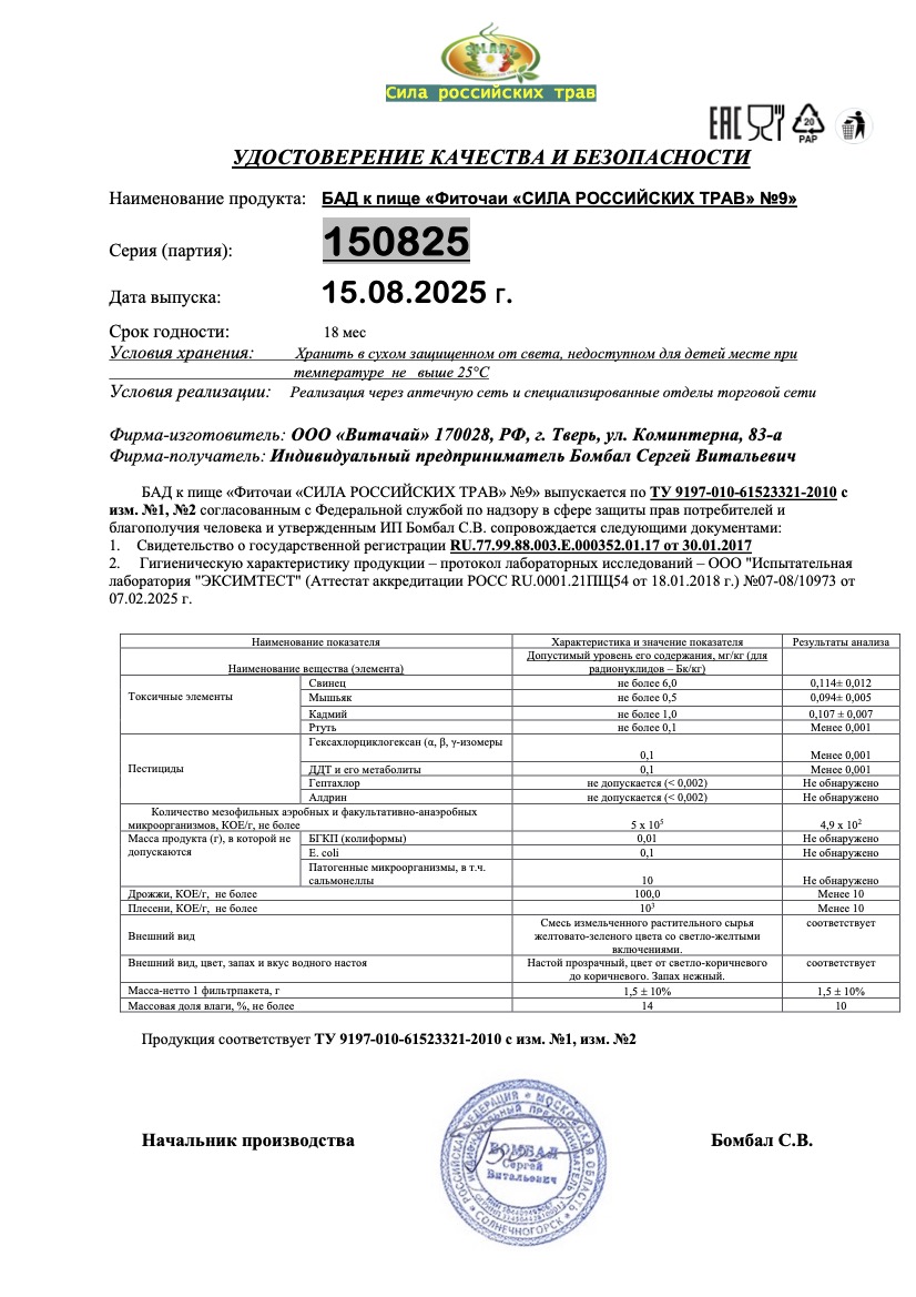 Паспорт №082025